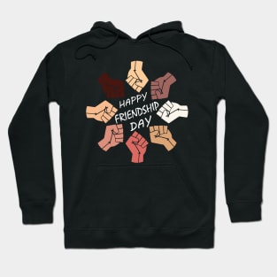 Happy Friendship Day Against Racism Hoodie